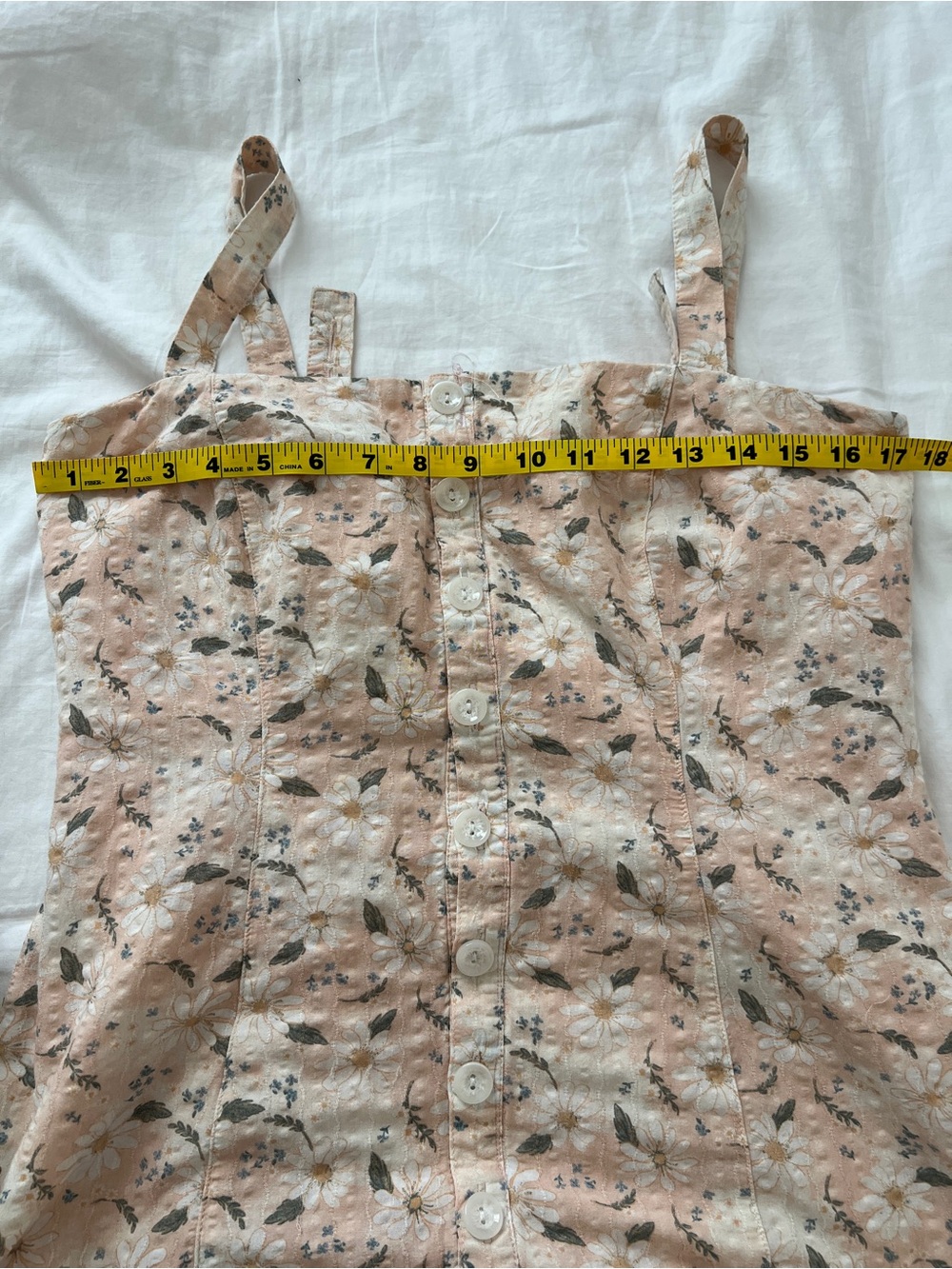 IDYLLWIND by Miranda Lambert Floral Button Front Dress L - Picture 8 of 10